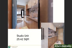 Studio and 2 bedroom condo units